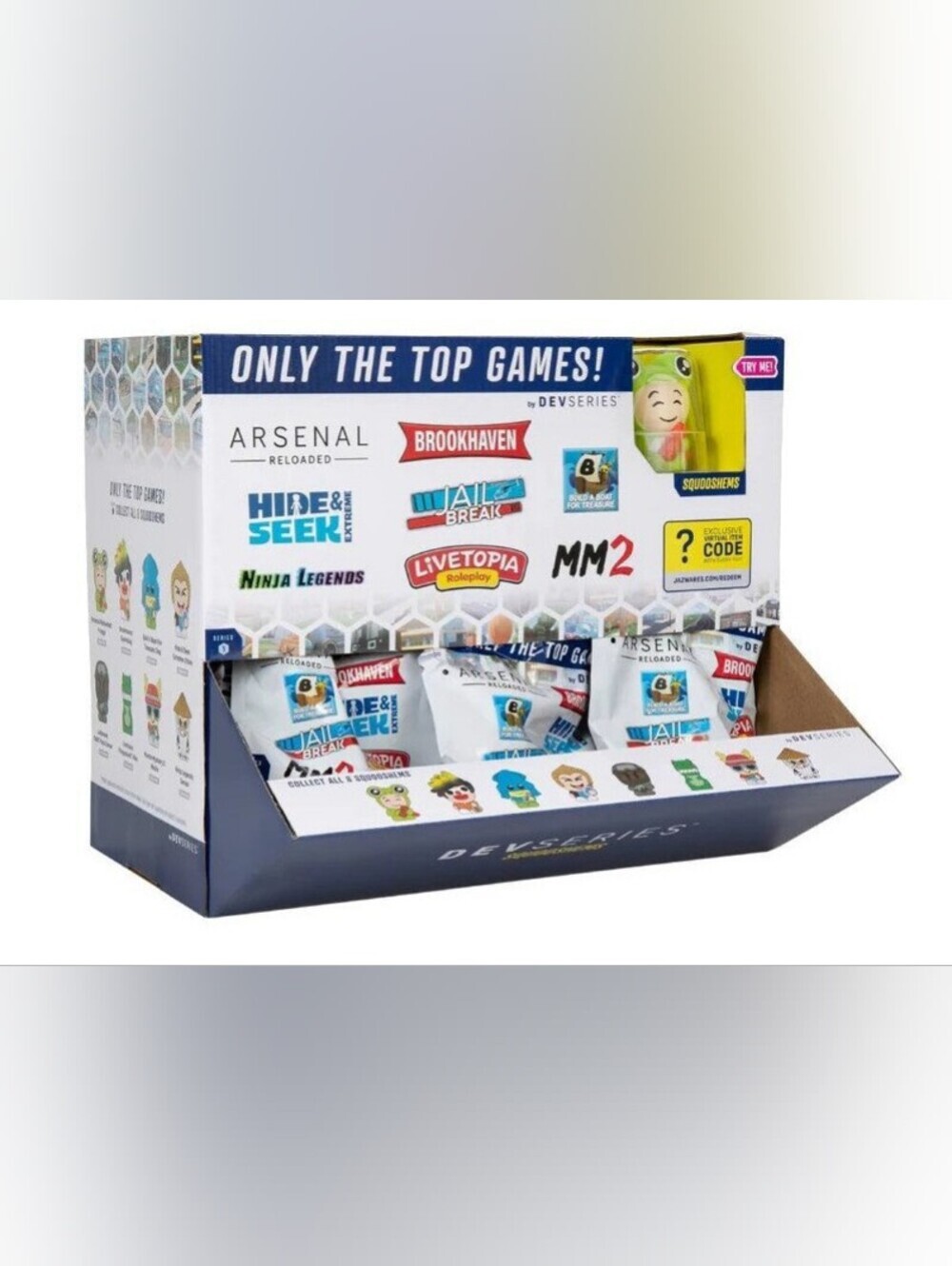 Top Game's DevSeries Blind Pack Dough Filled Squishy Fidget